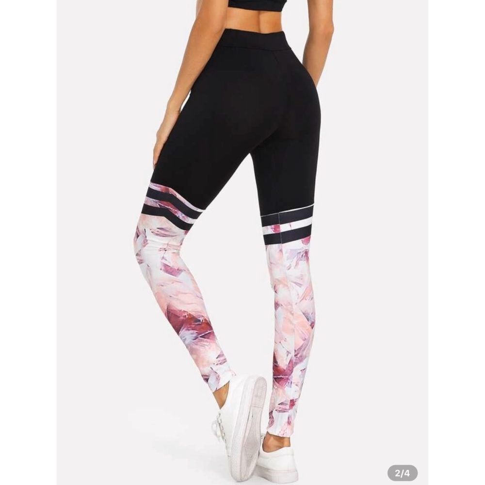 Two toned workout leggings